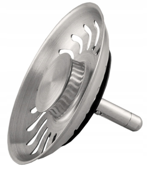 Sitko korek do syfonu zlewozmywak satyna 83 mm