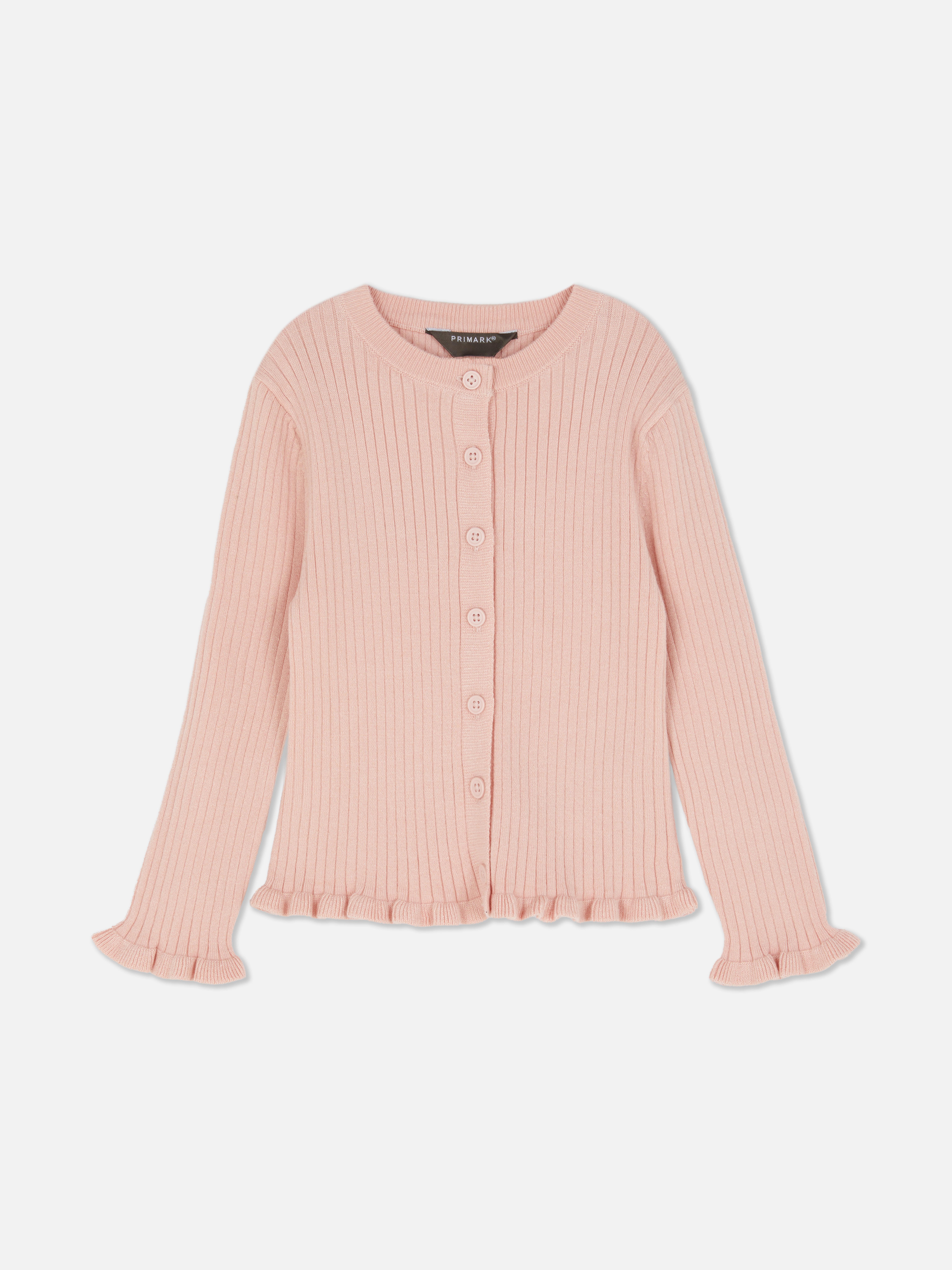 2-7yrs | Compact Ribbed Knit Cardigan