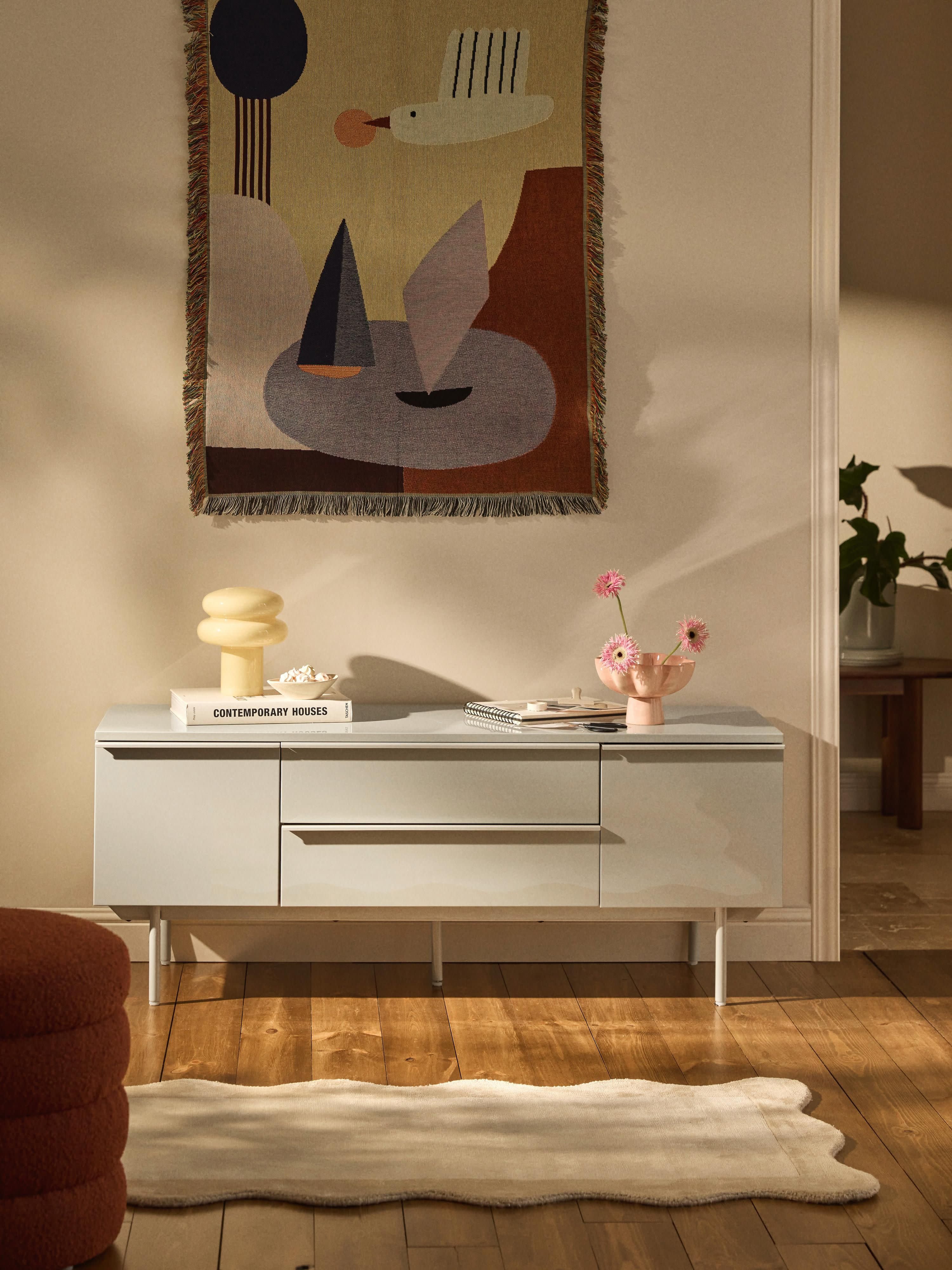 Holz-Lowboard Elona