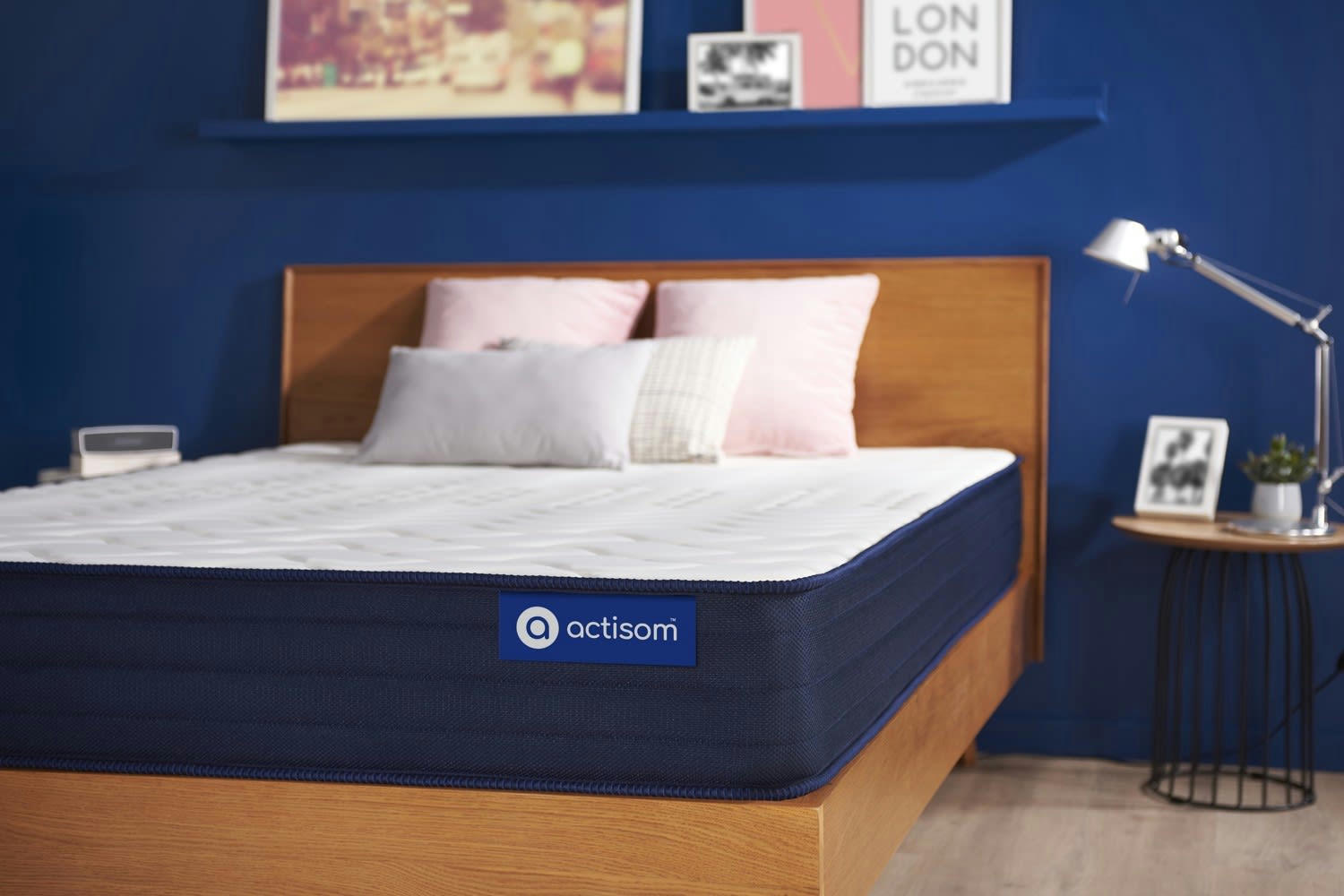 ACTIFLEX LIFE - Matelas 80x190 cm Ressorts ensachés et mémoire de forme