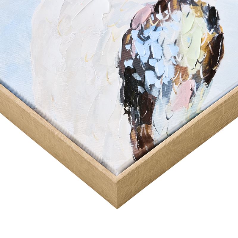 Aves Kookaburra Posing Canvas