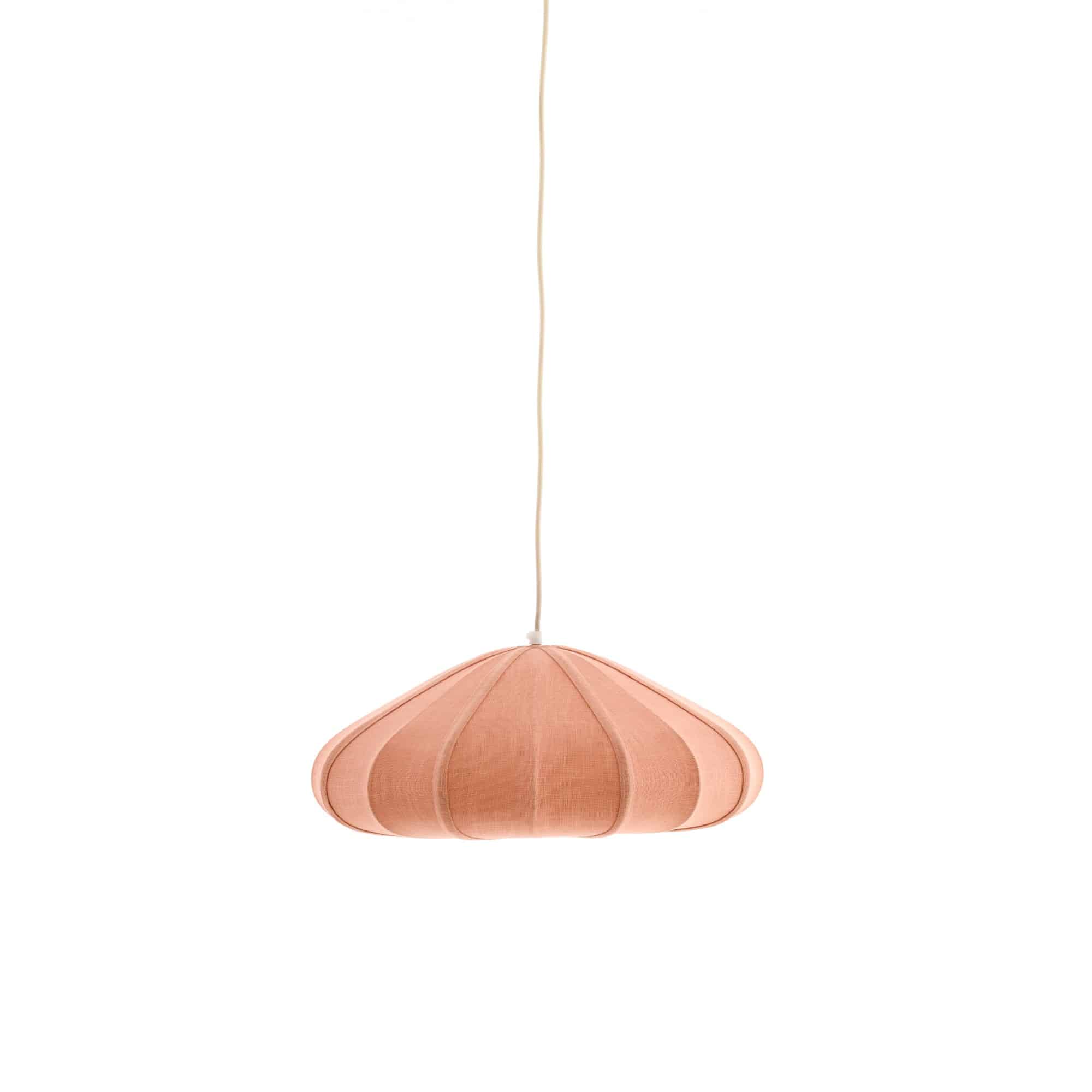 Light & Living hanglamp Cesano - roze - Ø50cm