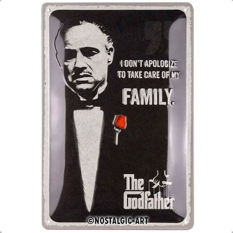 Dekoschild The Godfather