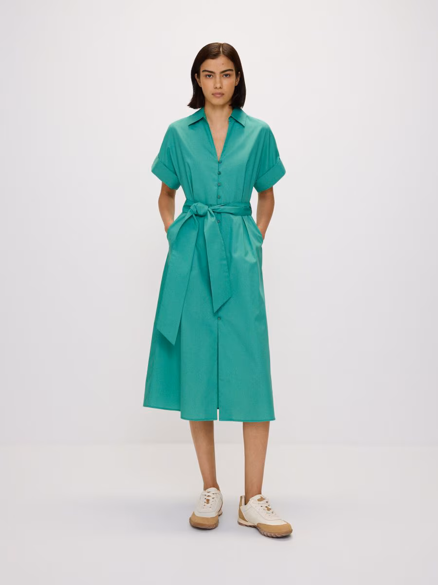 Midi Shirt Dress