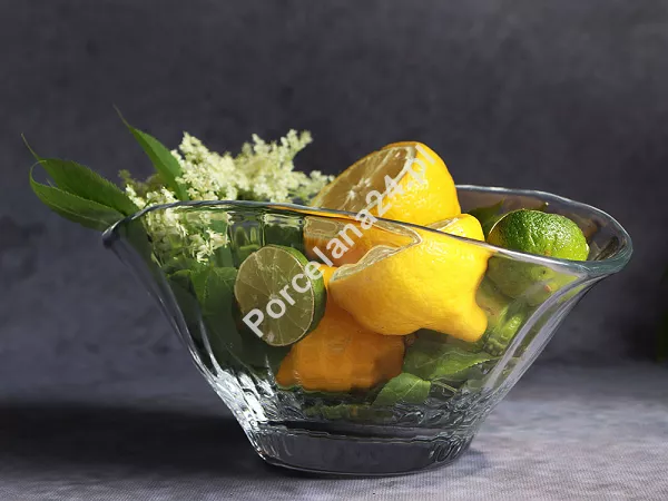 Salaterka 25 cm Krosno - Z efektem optyku44.SAL.6004-0250
