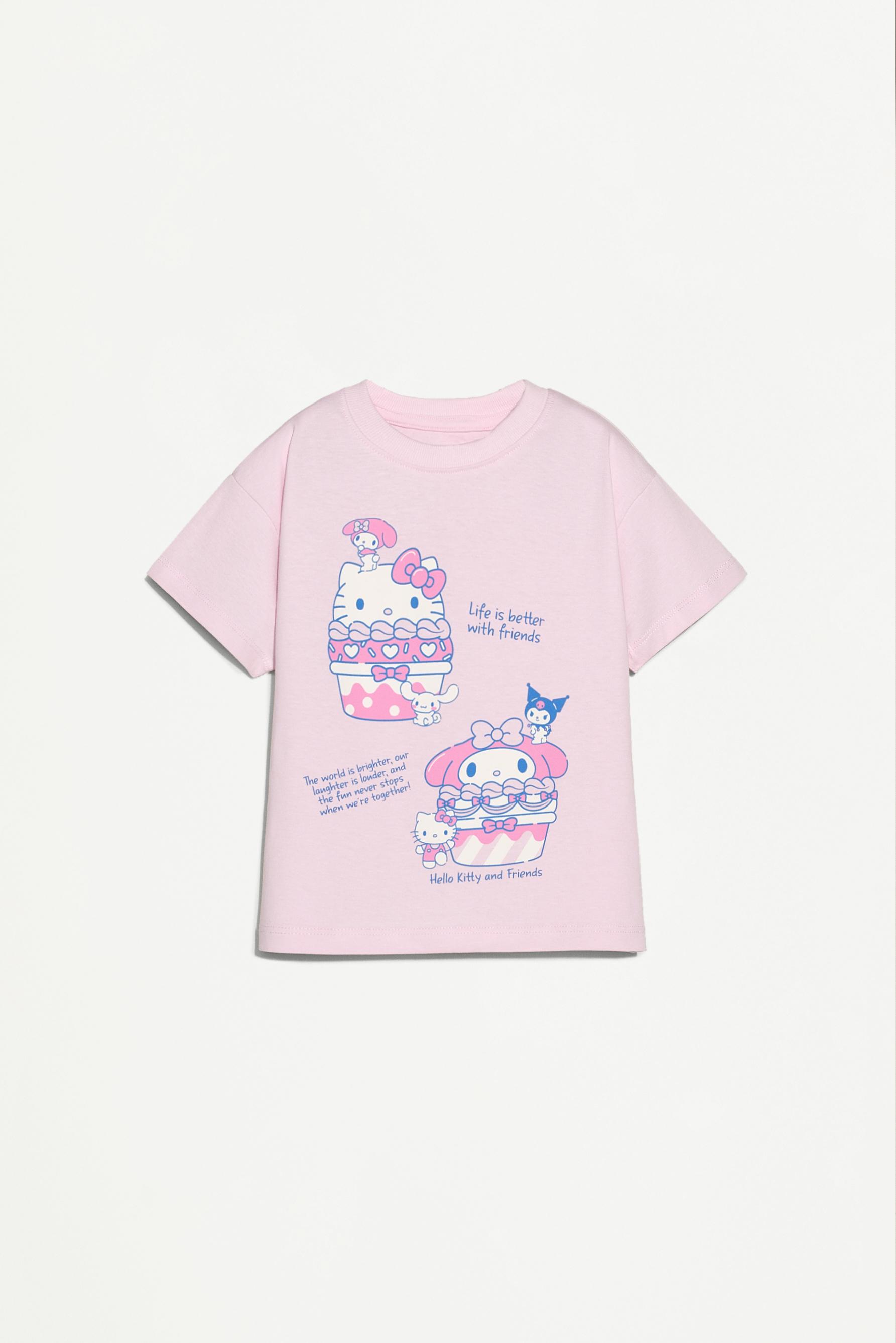 Set Hello Kitty & Friends ©SANRIO camiseta y legging ciclista