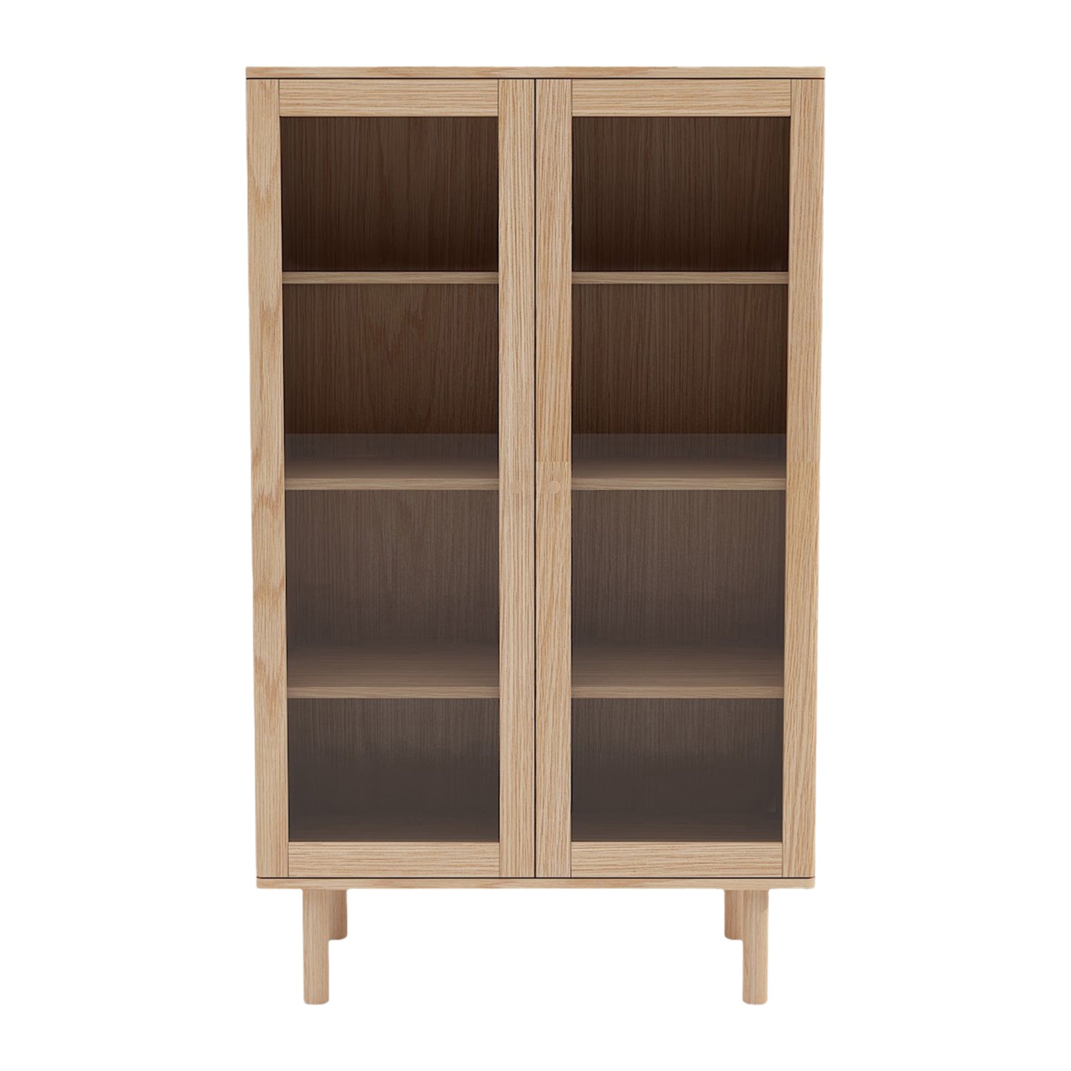 by fonQ Miva Vitrinekast - Eiken