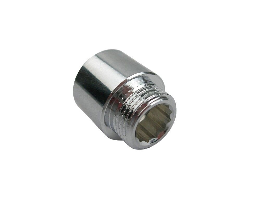FORLENGERRØR FORKROMET 15MM 3/8"