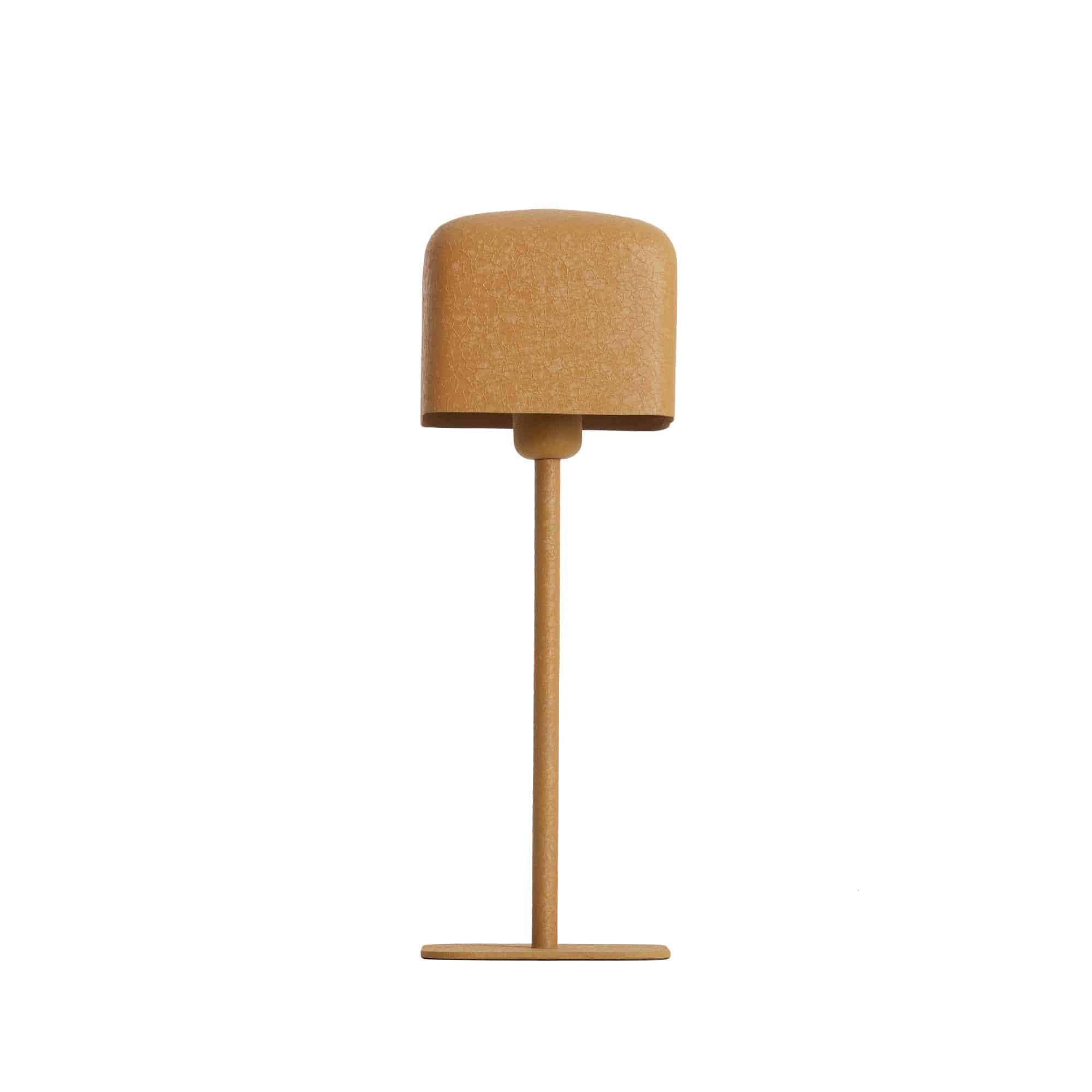 Light & Living tafellamp Elenie - geel - 15x15x46cm
