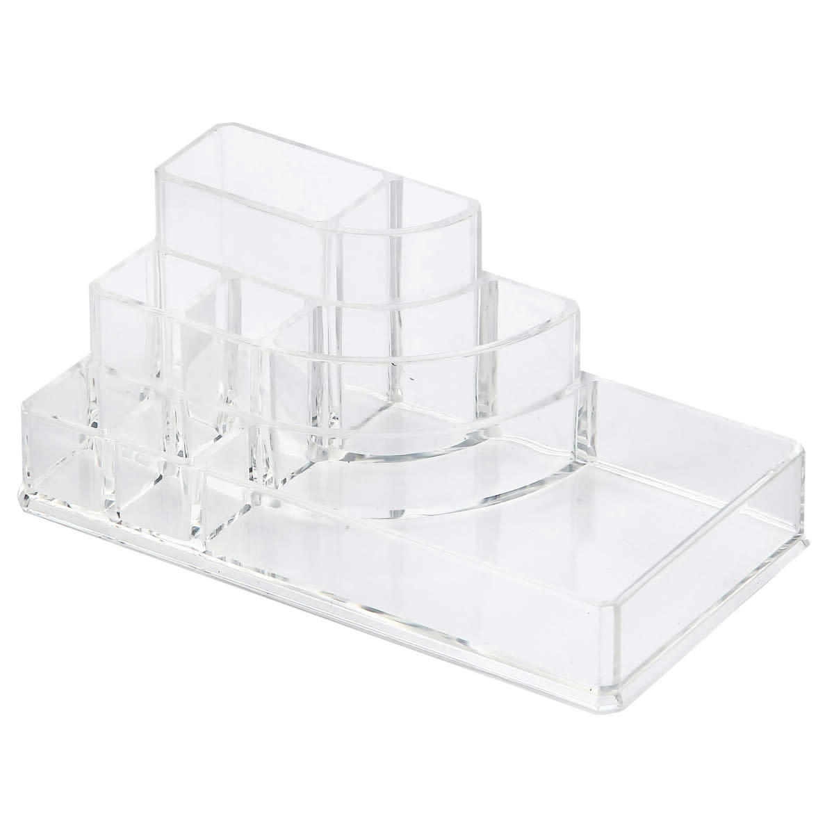 - Rangement maquillage transparent