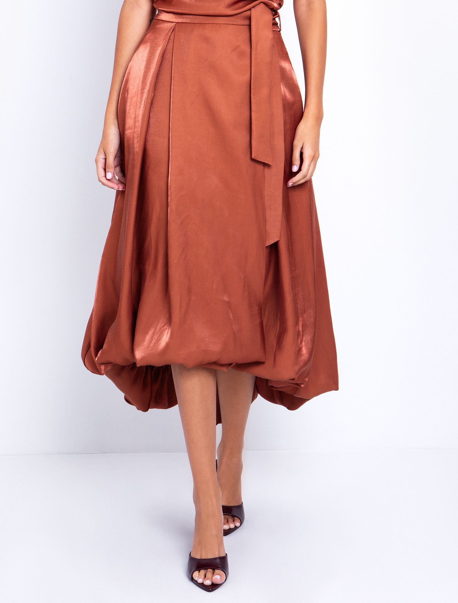 Balloon φούστα ασύμμετρη