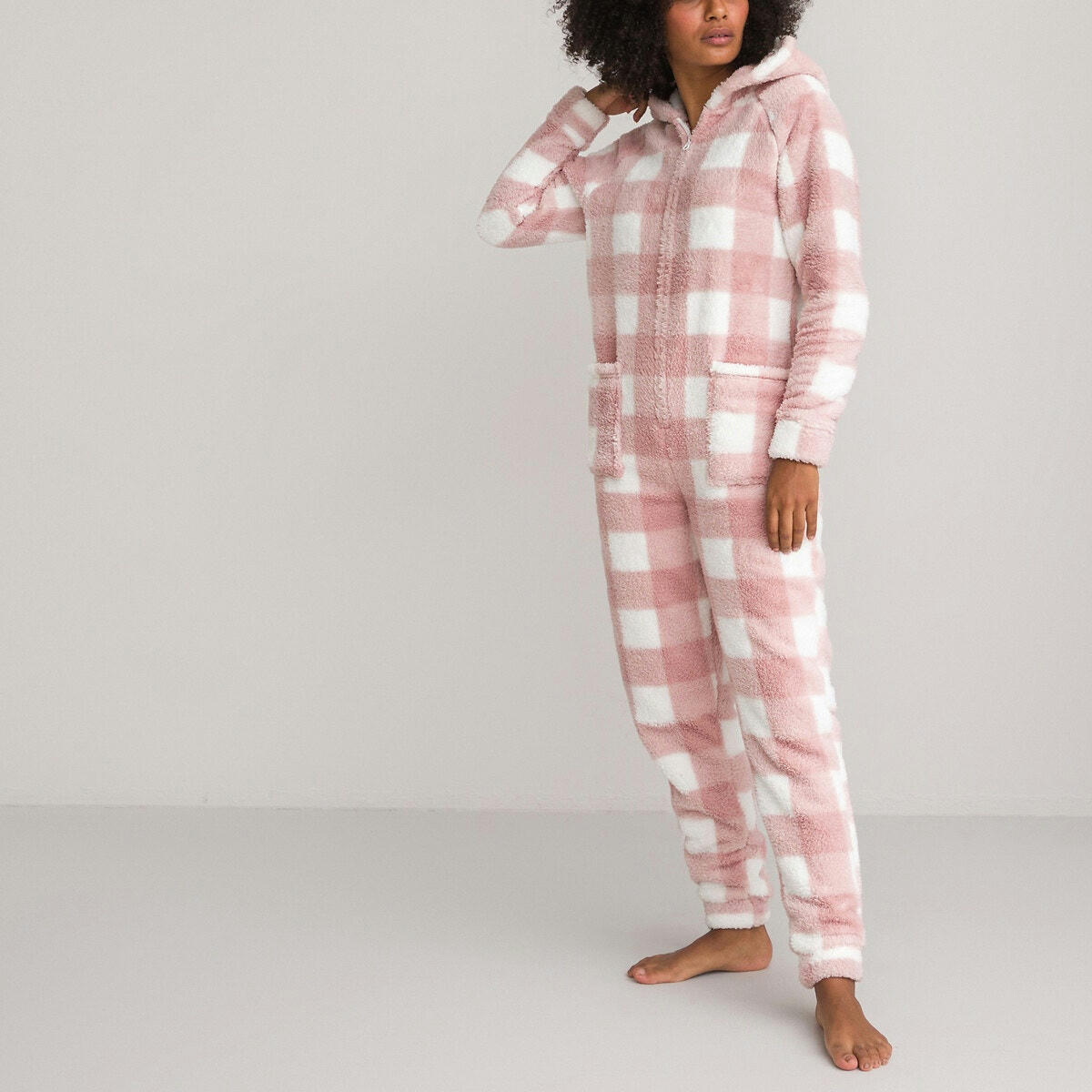 Combinaison-pantalon, en maille polaire