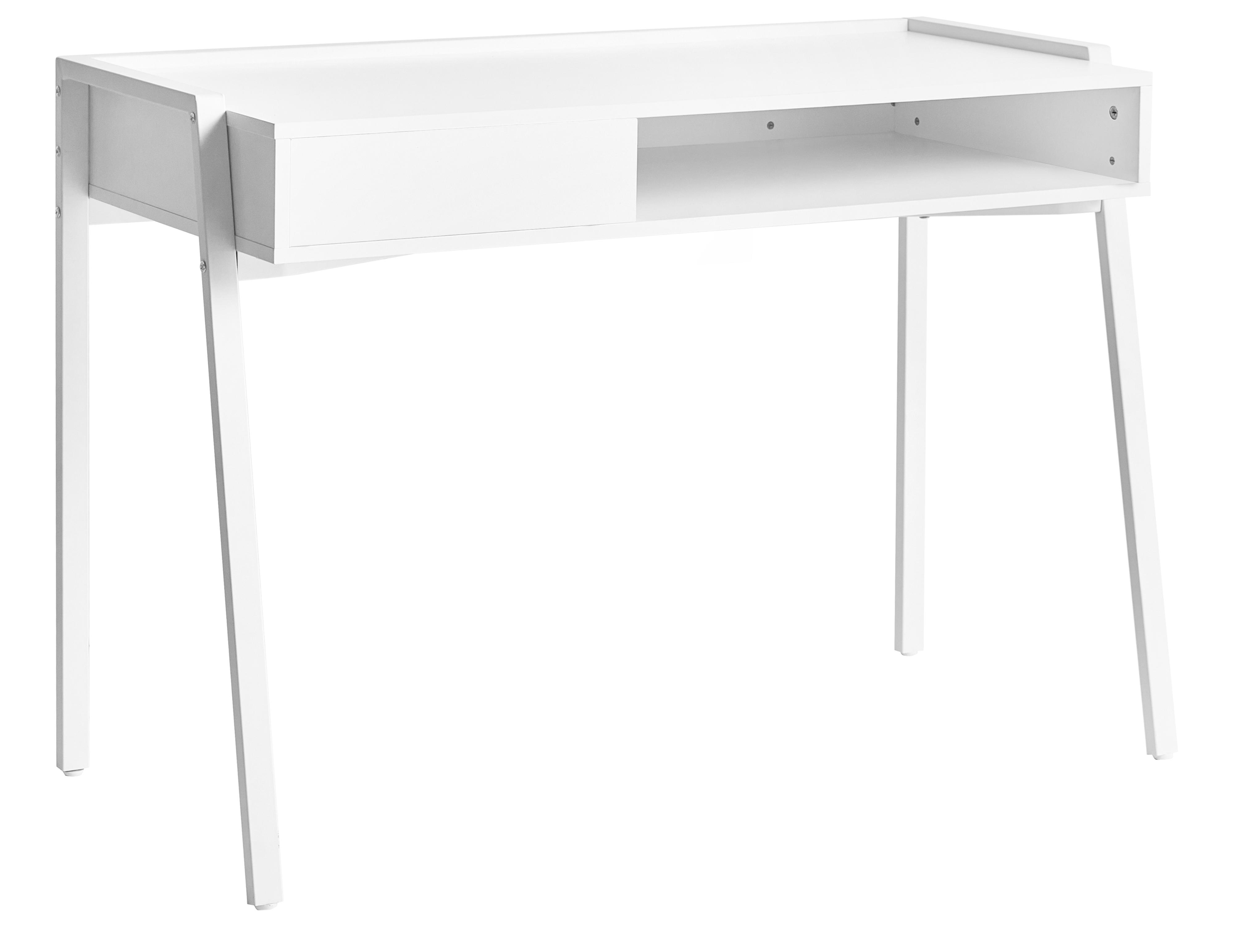 Home Office Desk KOFOTEN White 107 cm 48 cm
