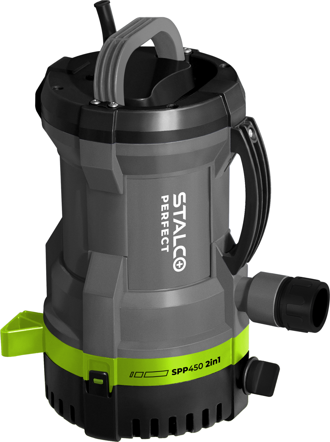 Pompa zanurzeniowa do wody brudnej 2w1 450W SPP450-2in1 STALCO PERFECT S056198656