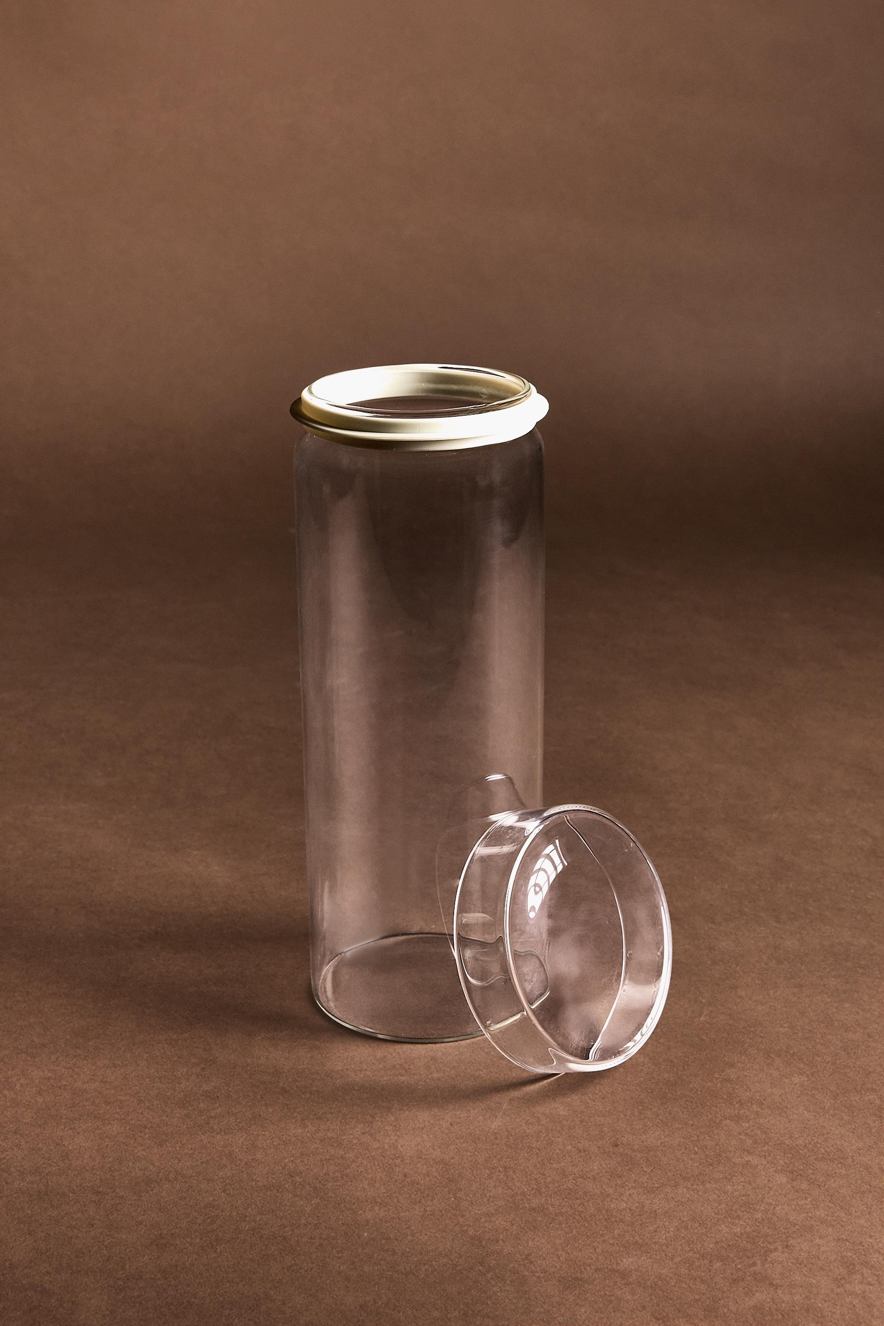 Bote almacenaje borosilicato 25 cm