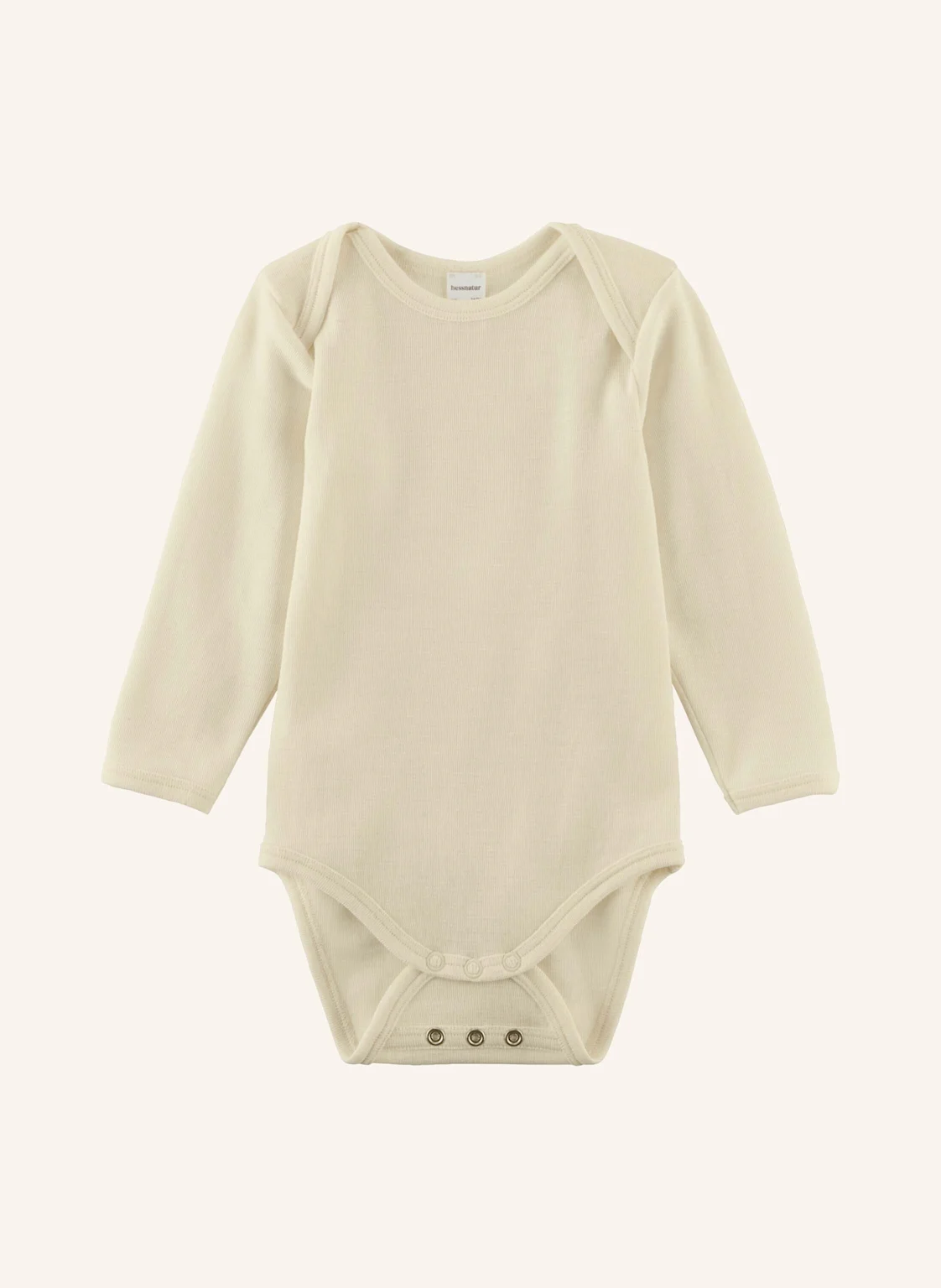hessnatur hessnatur Langarmbody Slim aus Bio-Merinowolle mit Seide