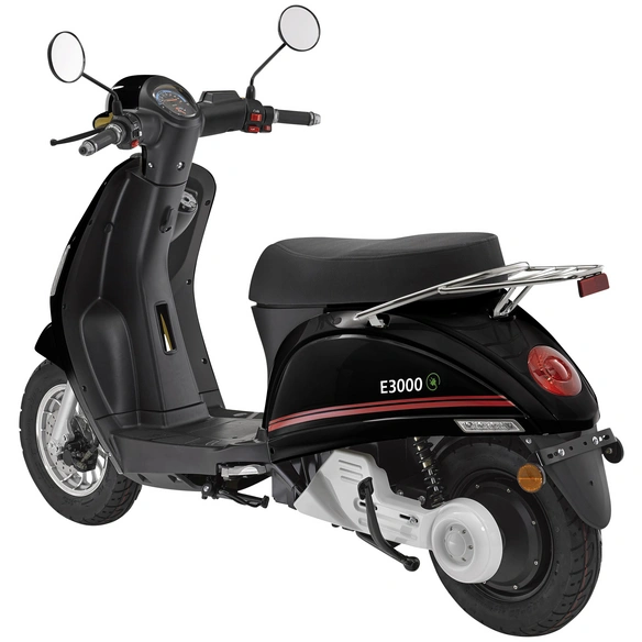 Elektroroller »E3000«, max. 45 km/h, Reichweite: 59 km, schwarz