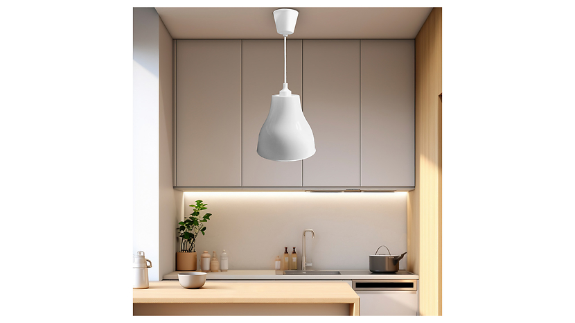 Lampa wisząca Astrid 100 cm biała
