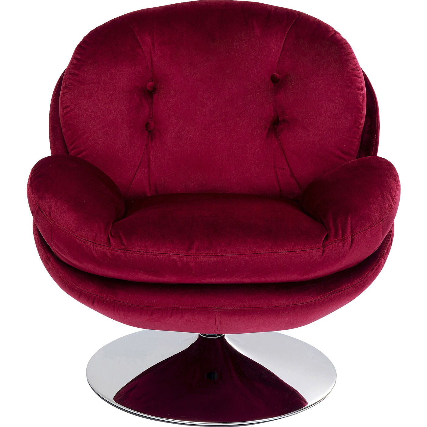 Kare Design Draaifauteuil Cosy Berry
