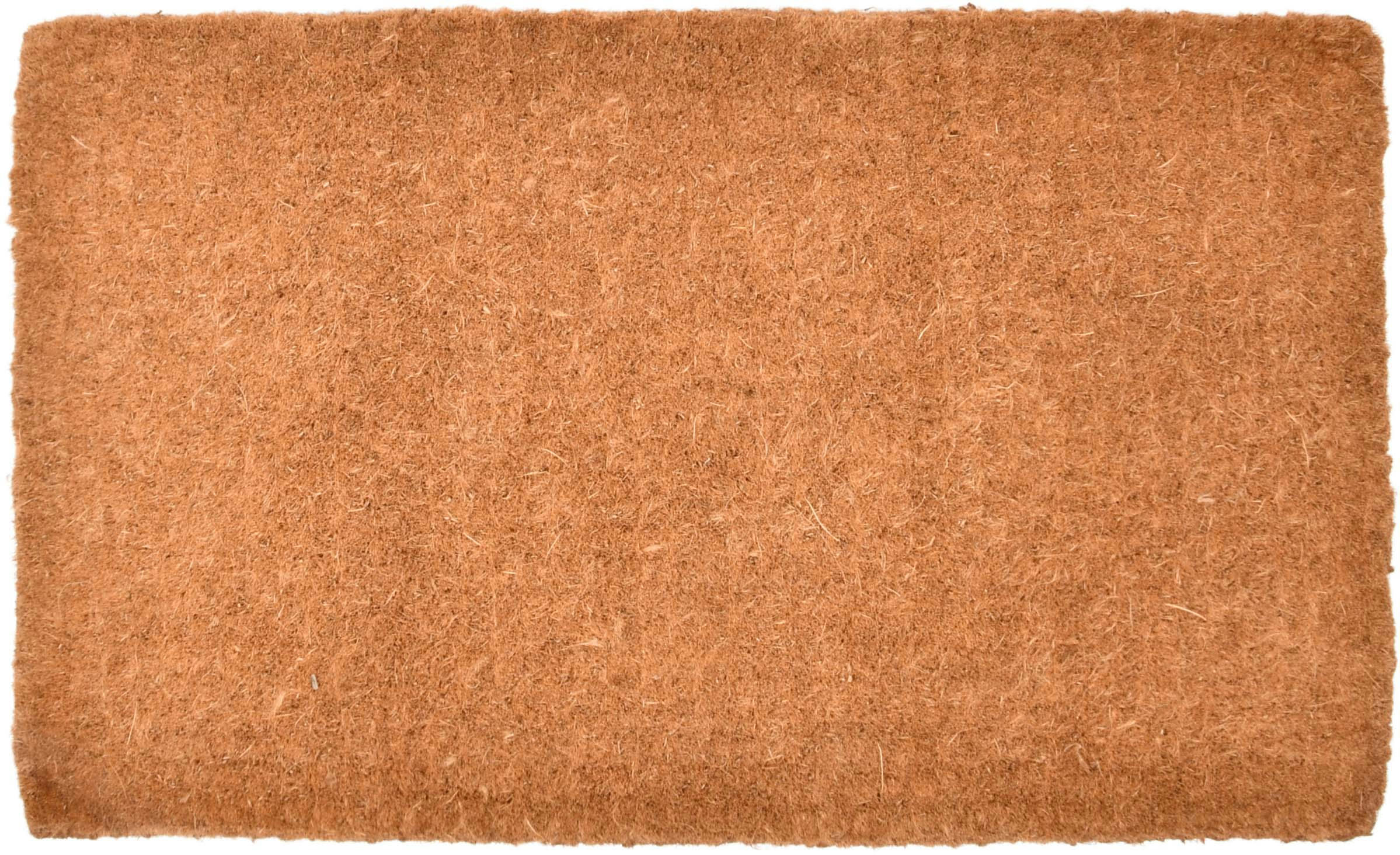 - Paillasson épais en fibres de coco rectangulaire
