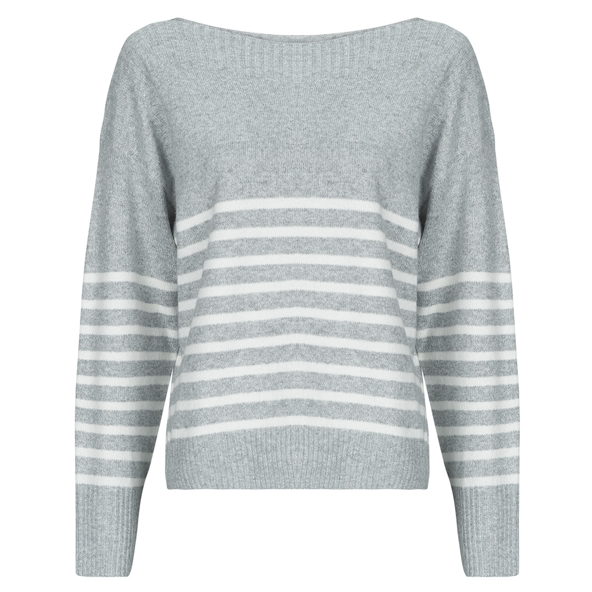 Only - ONLGLORY LIFE LS BOATNECK - Grey