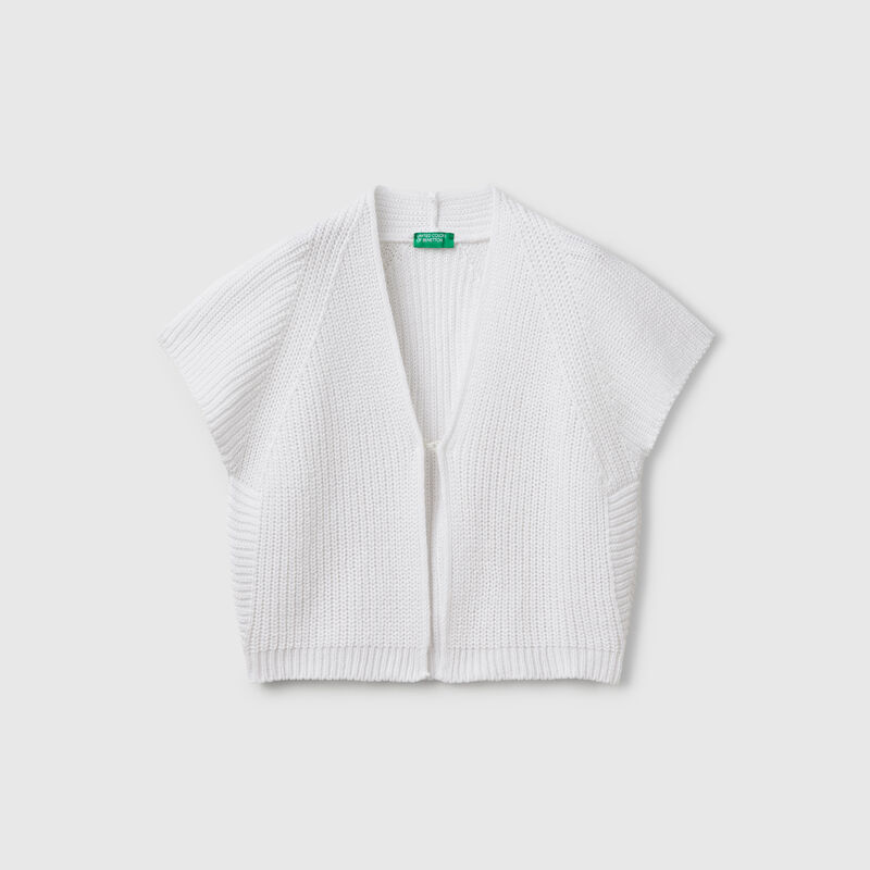 Short sleeve cardigan