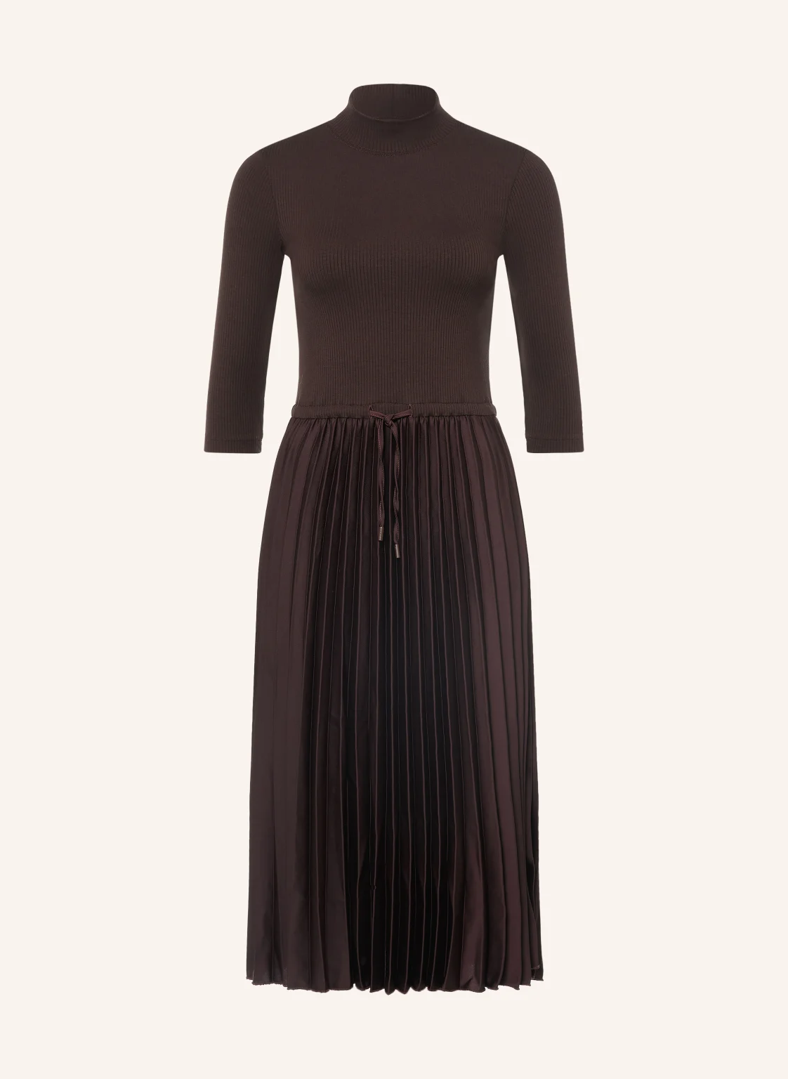 TOMMY HILFIGER Kleid im Materialmix mit 3/4-Arm
