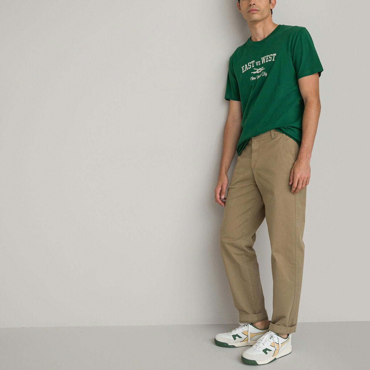 Pantalon chino loose