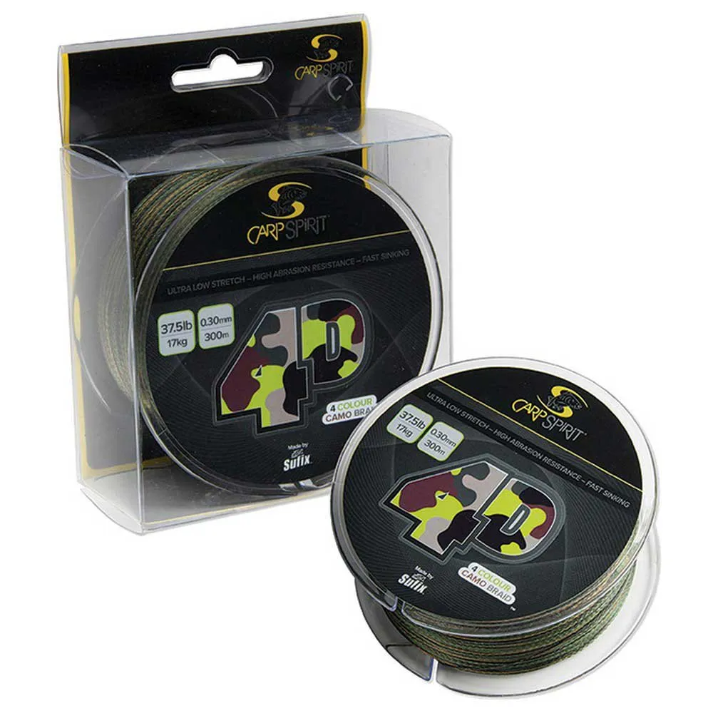 Carp Spirit 4-D braided line 1000 m