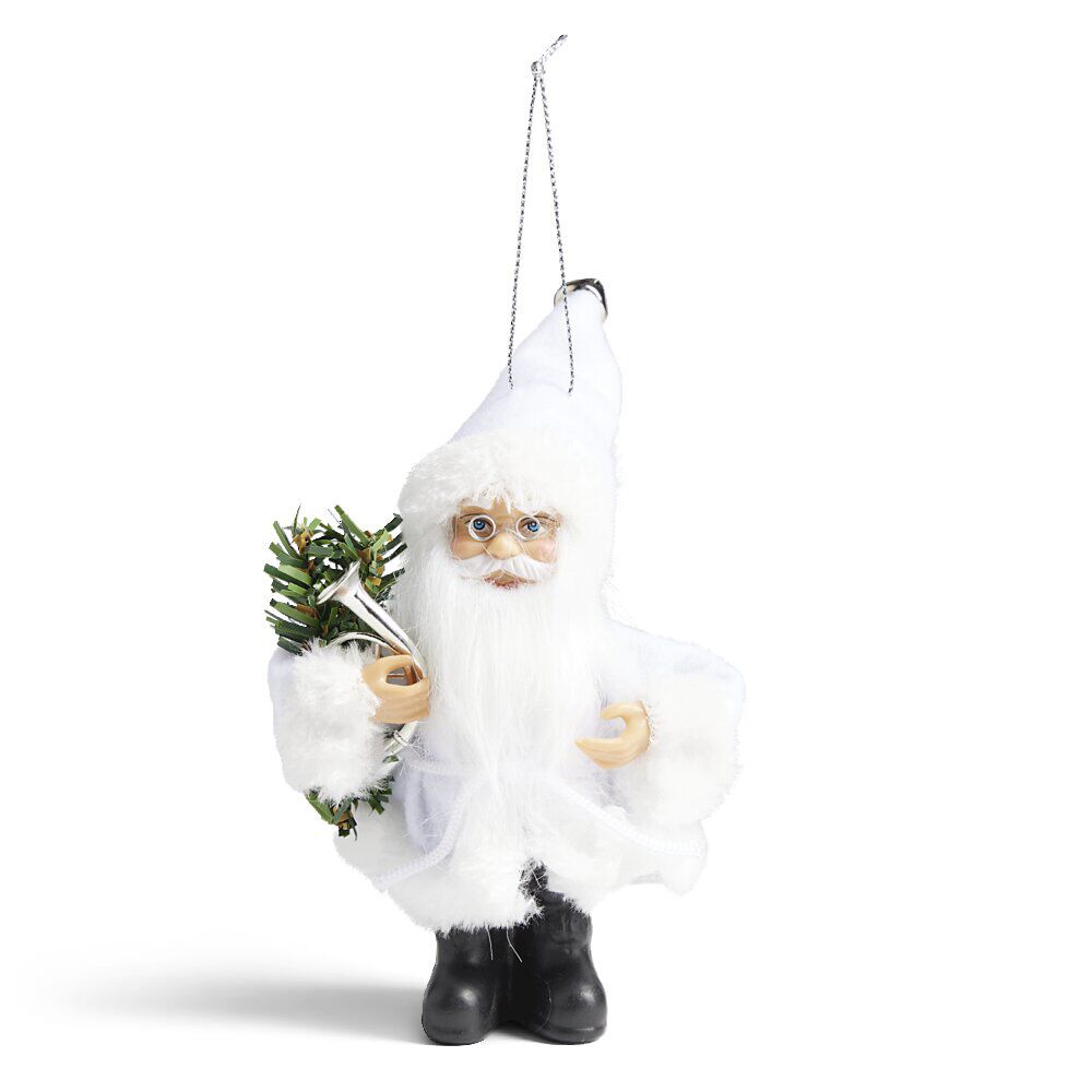 Lot de 2 figurines Père-No&euml;l à suspendre