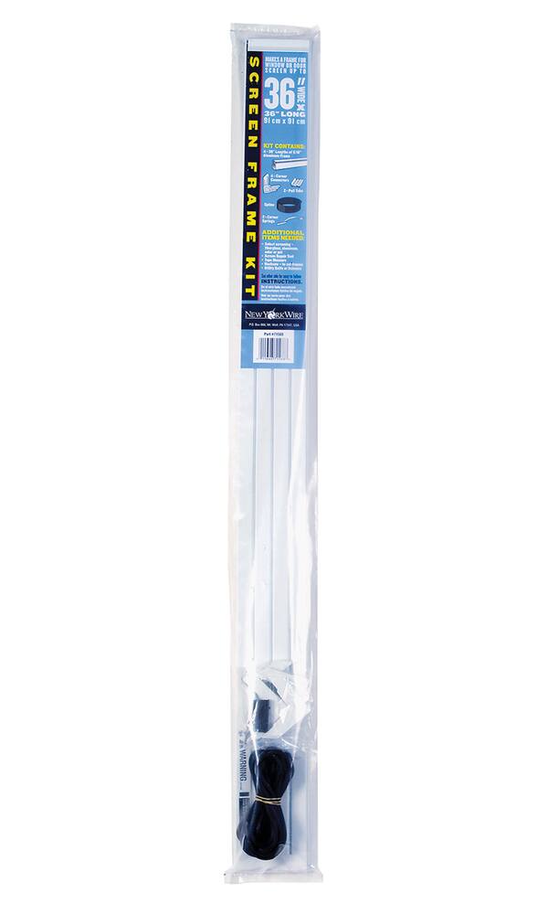 Adfors Saint-Gobain Screen Frame Kit, Assorted Sizes, White