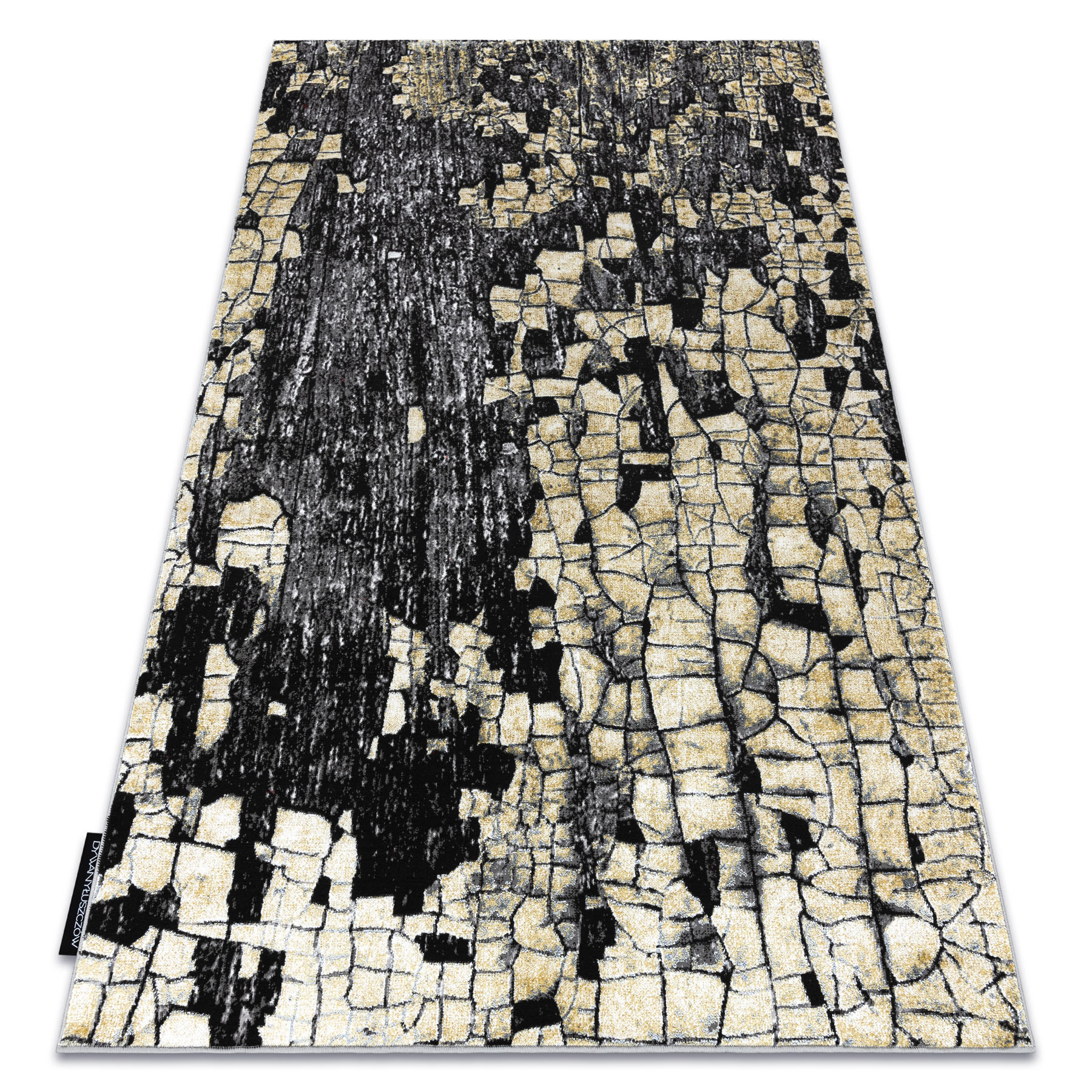 Dywan DE LUXE nowoczesny 2079 Kostka brukowa cegła - 120x170 cm