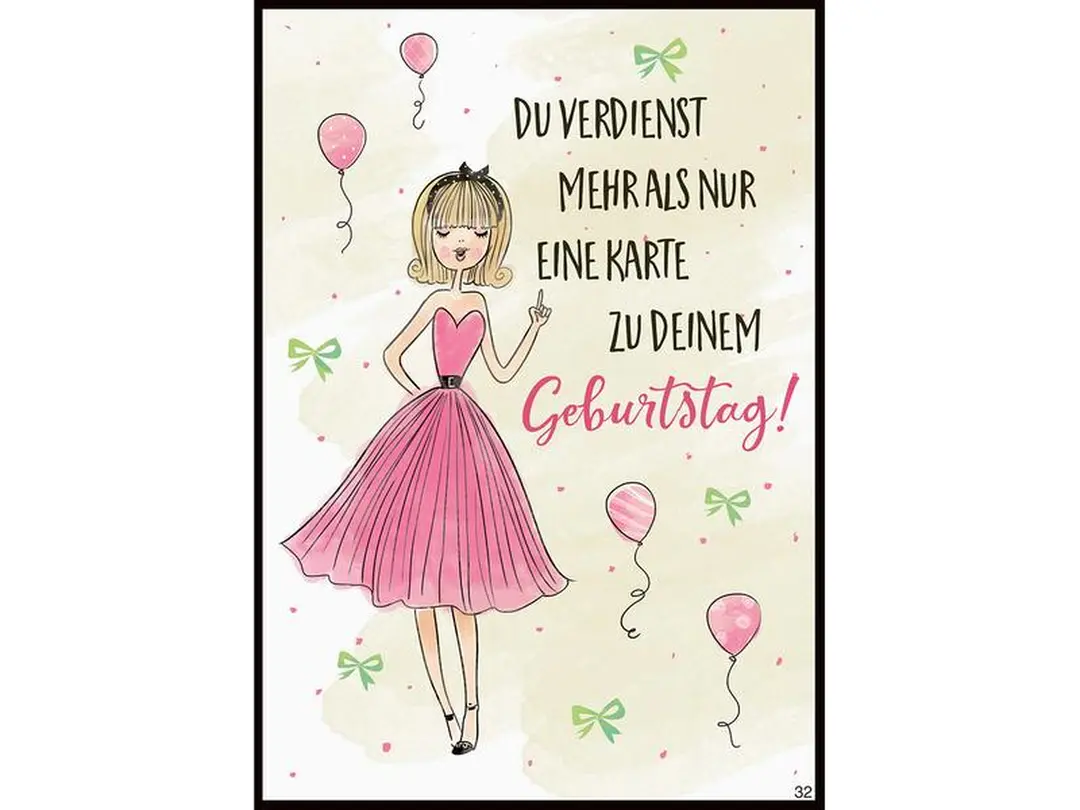 Geschenkkarte Du verdienst mehr als nur eine Karte
