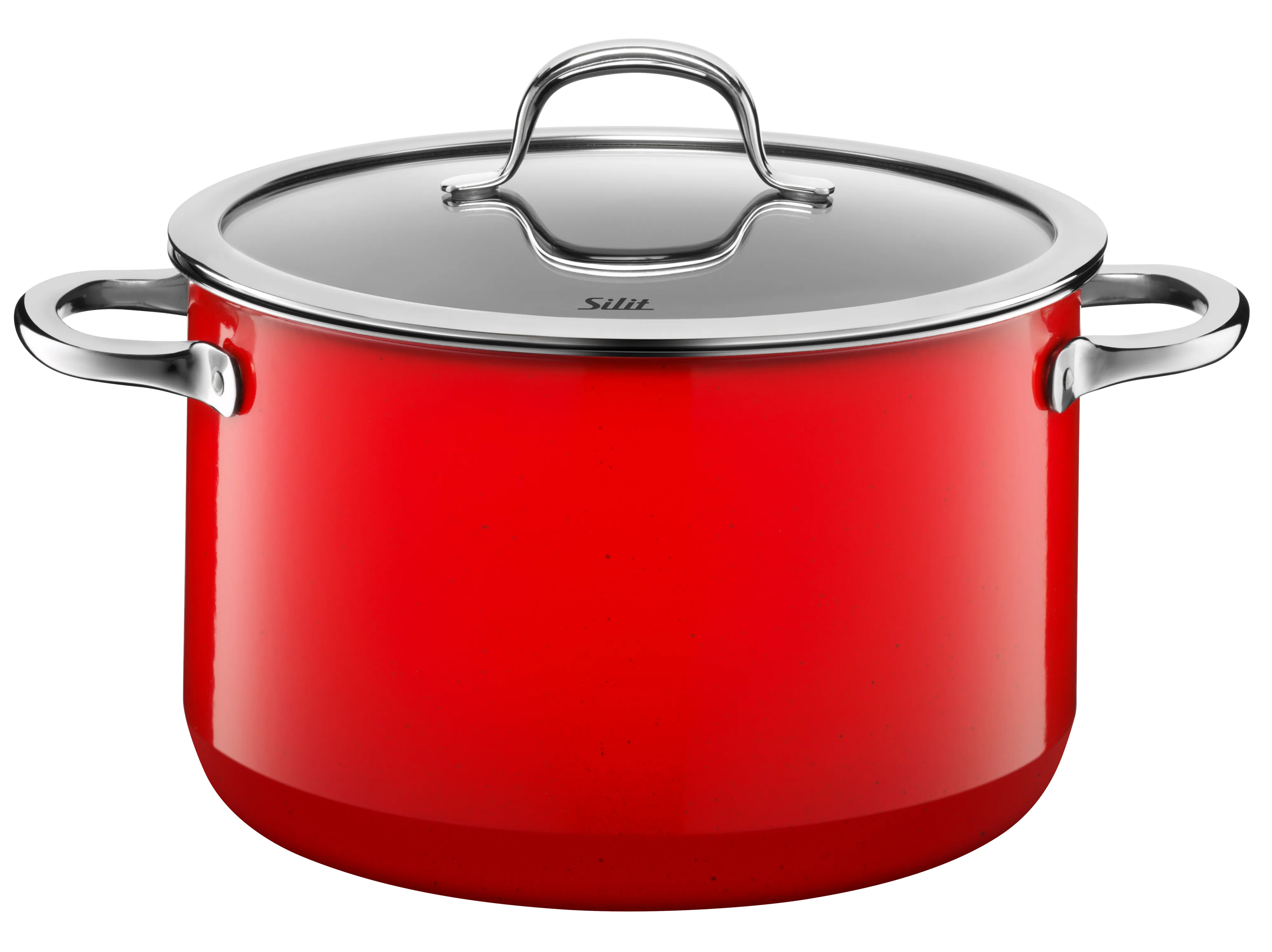 Silit Silargan Passion Soup Pot with lid 24cm Red
