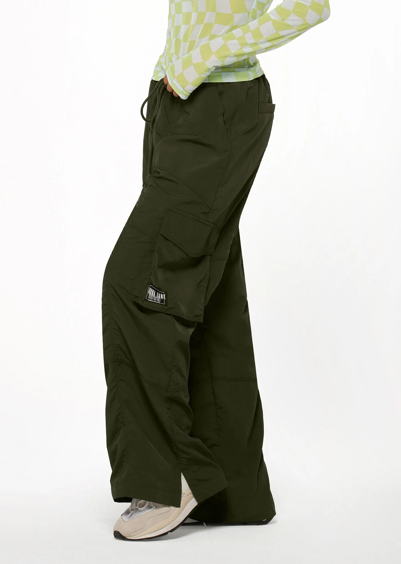 Y2K Low Rise Oversized Cargo Pants