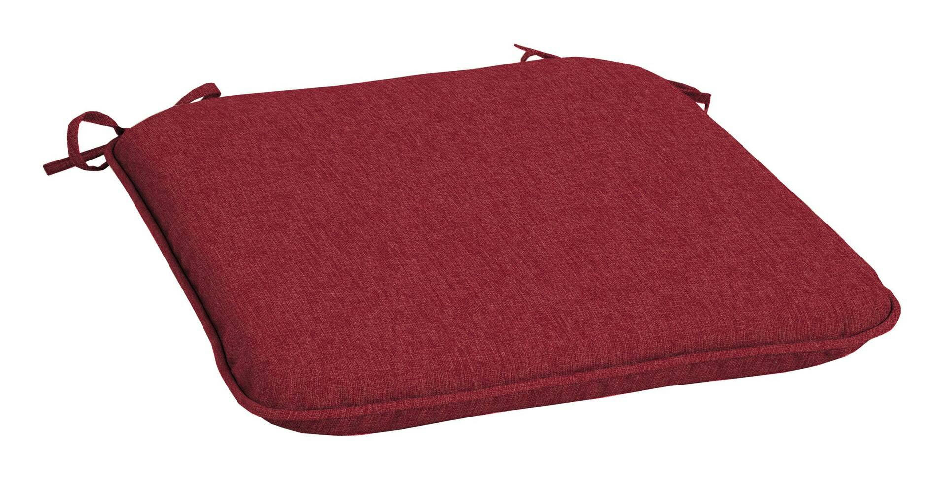 CANVAS Patio Water Resistant Chair & Seat Pad, Red