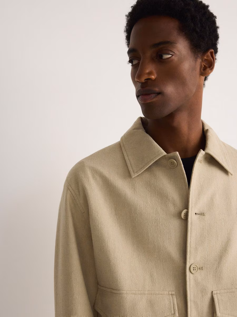 Linen Blend Jacket