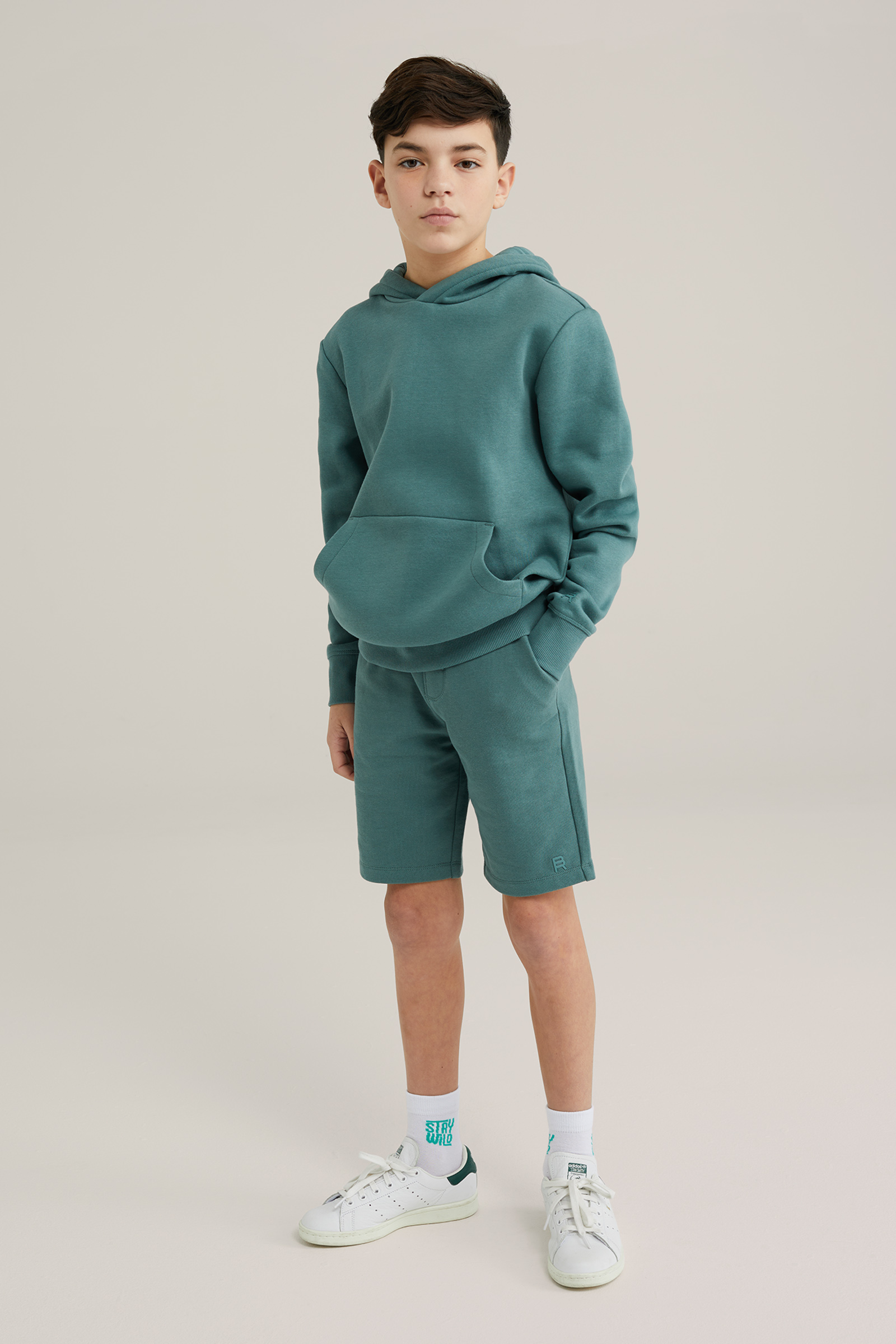 Jongens regular fit sweatshort