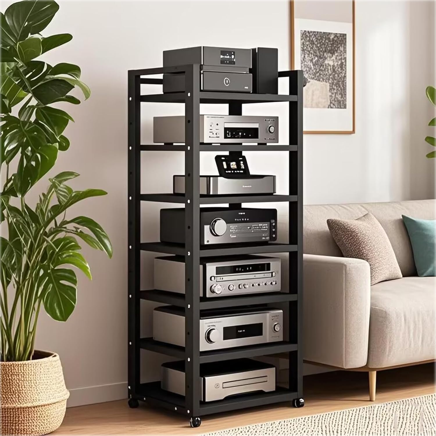 Audio-Visual Shelving