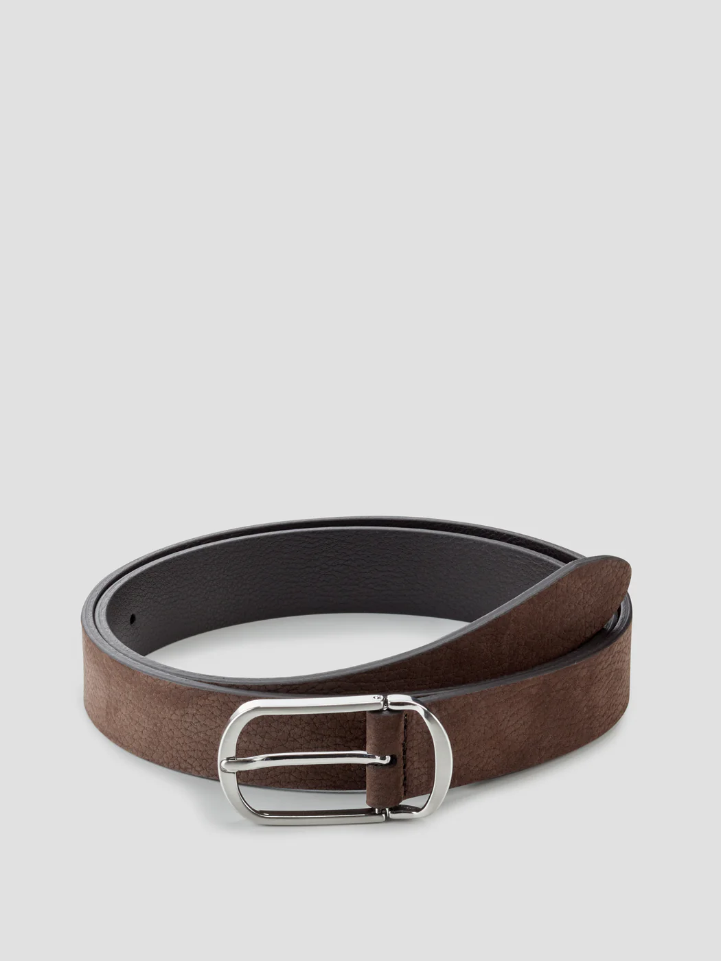 Ceinture en cuir grainé