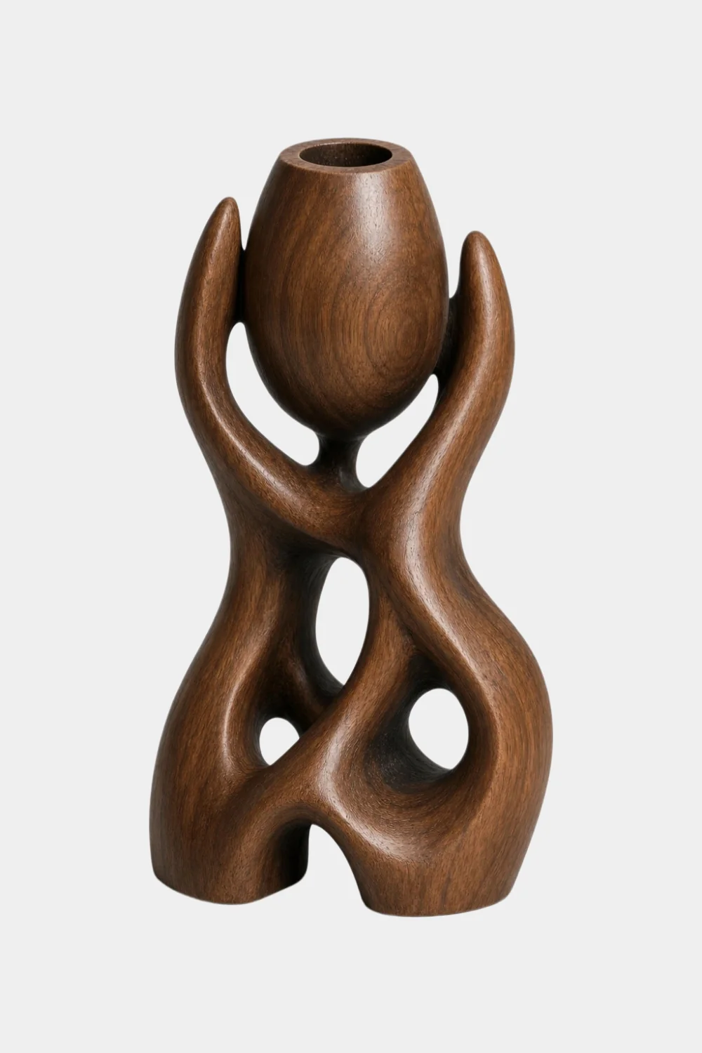 Vase Wood Sculpture #WG110