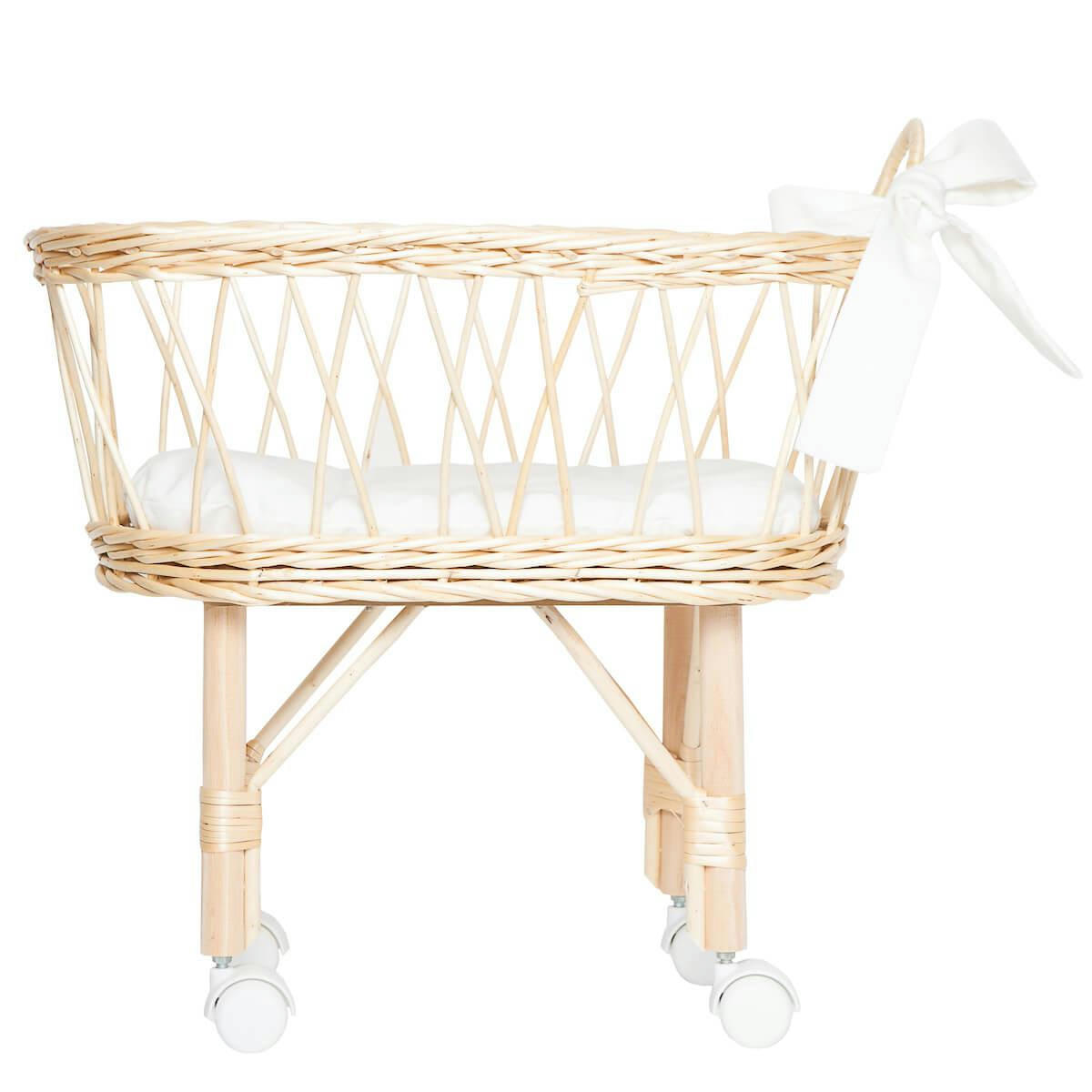 BARNA - Berceau poupée en feuilles de palmier