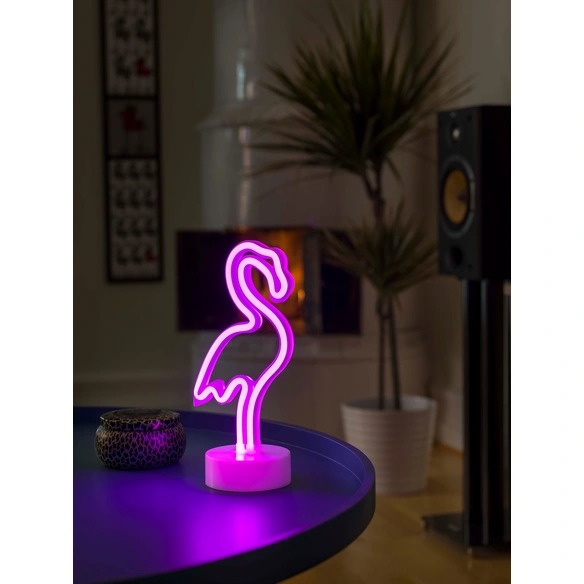 LED Schlauchsilhouette, mit 6h Timer, batteriebetrieben, für Innenbereich