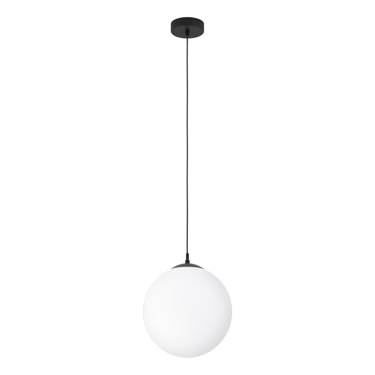 EGLO hanglamp Rondo 3 - e27 - ø 30 cm - zwart/wit