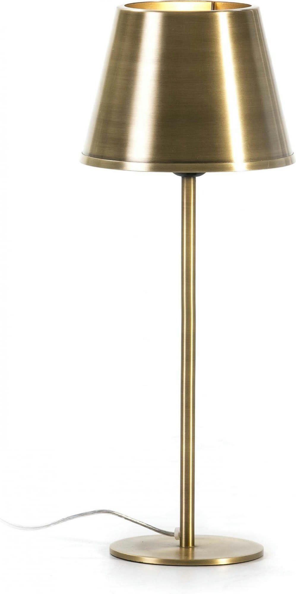 ALMAFRE - Lampe de salon Métal Or 13x13x39 cm