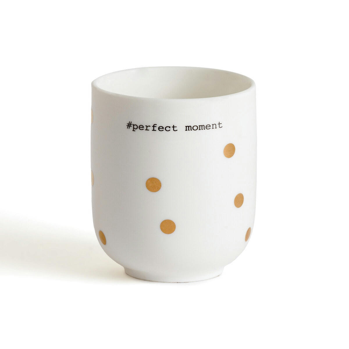 Lot 4 tasses à thé en porcelaine, KUBLER