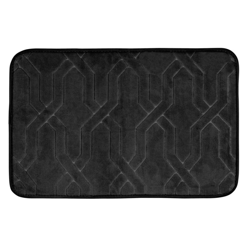 Tapis de bain Camiers noir 40 x 60 cm ALLSTAR