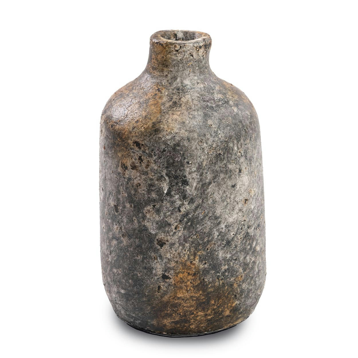 CLASSY - Vase en terre cuite antique gris H24