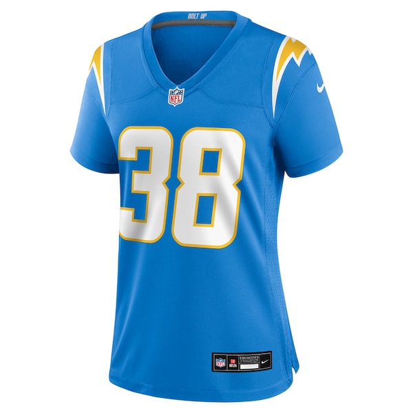 Emany Johnson Los Angeles Chargers Nike Women's Team Game Jersey -  Powder Blue