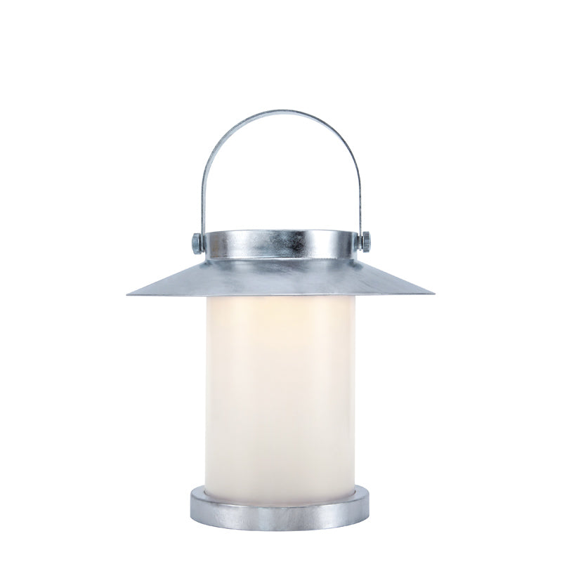 Nordlux Temple Draagbare Tafellamp Buiten | Solar | Ø23cm | LED | IP54 | Verzinkt | Seaside